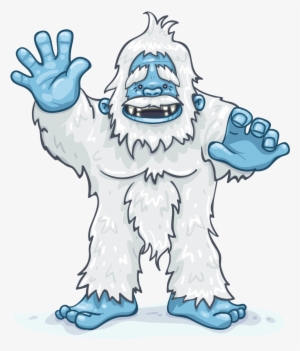 The Yeti Abominable Snowman - Yeti Clipart