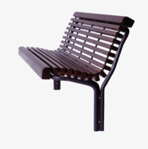 Benches In Wood - Urban Furniture Png