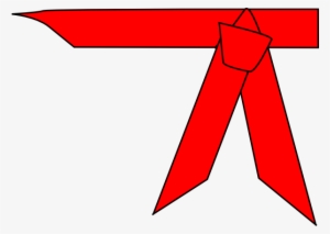 Small - Karate Belt Clipart Png
