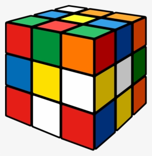 Vector 3d Cube - Rubik's Cube Vector Png