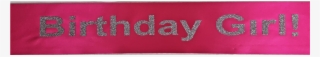 Sash, Birthday, Girl, - Birthday
