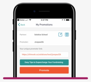 Promote-screen - Iphone