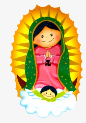 Hoy 3 De Diciembre Se Inicia La Novena A La Virgen - Virgen De Guadalupe Cartoon