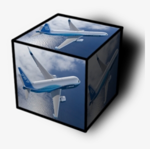 Slai Airplane Slai 3d Cube - Boeing 777