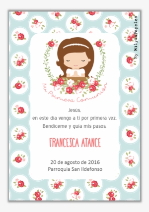 Blog Sobre Diseño En Papel De Tarjetas, Stickers, Golosinas - Erste Heilige Kommunion * Wählen Sie Karte