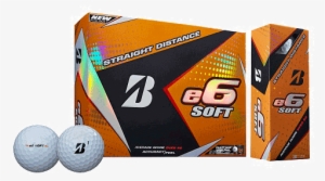 Bridgestone 2017 E6 Soft Golf Balls