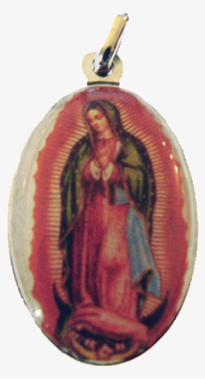 Medalla Virgen De Guadalupe A Color - Lady Of Guadalupe Tile Coaster