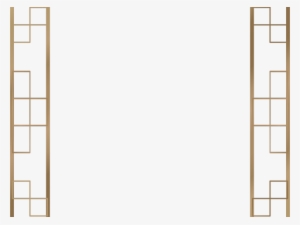 Art Deco Border - Beige