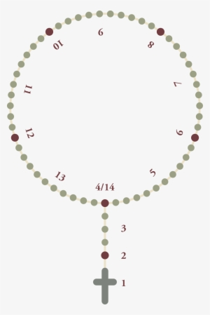 Praying The Rosary With Our Lady Of Guadalupe And Tales - Dana Decals Curlz Dotted Monogram Wall Decal, Black