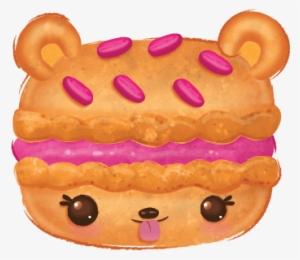 Creme Filled Num Mango Macaron - Num Noms Creme Filled