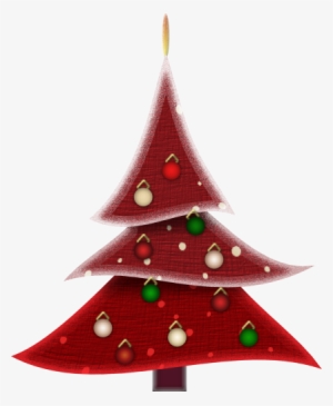 Durante La Edad Media Se Configuraron Varios De Los - Christmas Tree Red Png
