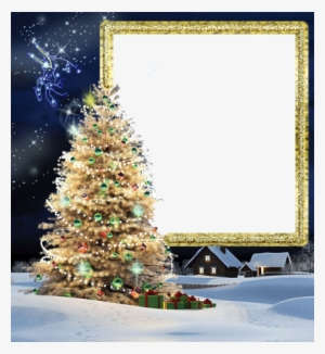 Árbol De Navidad - Transparent Photo Frames For Christmas Trees