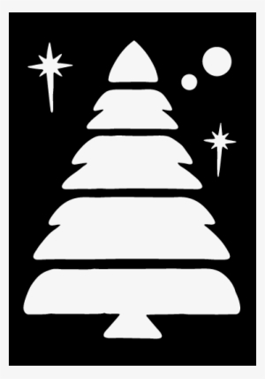 Plantillas De Vinilo Árbol De Navidad - Plantilla Arbol De Navidad