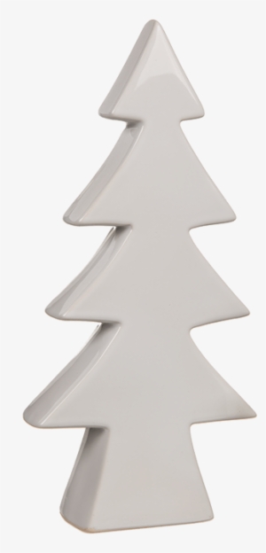 Árbol De Navidad Blanco En Cerámica - Albero Di Natale In Ceramica Bianco
