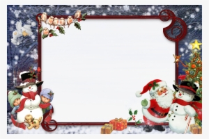 Clipart De Navidad Para Photoshop - Marcos De Fotos De Navidad