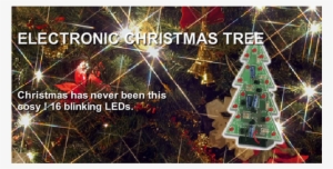 Minikit Árbol De Navidad Con Leds Intermitentes - Velleman Mk100 Electronic Christmas Tree Kit