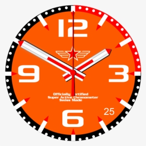 Watch Face Samsung Gear S3 Frontier - Samsung Gear S3 Orange