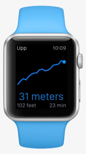 Upp Watch Interface Mockup