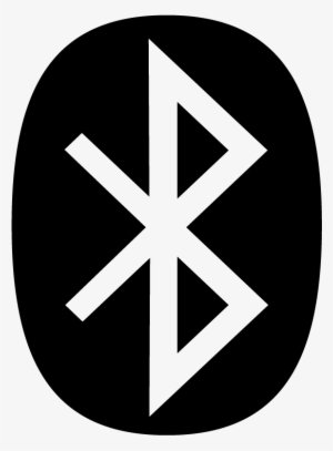 Bluetooth Icon Symbol Vector - Bluetooth Black And White