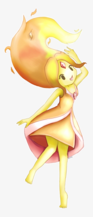 Flame Princess By ~zel-duh On Deviantart - Chibi Adventure Time Flame Princess
