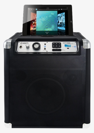 Ion Audio Explorer Bluetooth - Ion Audio Block Rocker Sound System - Bluetooth - Black