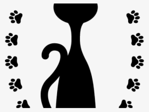 Picture Of Cat Paw Print - Cat Paw Prints Clipart
