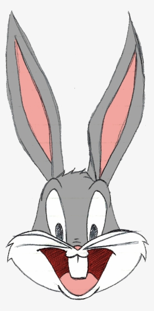 Scared Bugs Bunny - Scared Rabbit Cartoon Png - 1024x1489 PNG Download ...