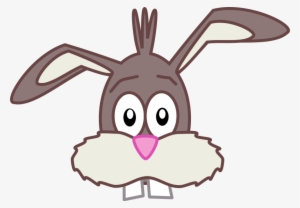 Easter Bunny European Rabbit Domestic Rabbit Bugs Bunny - Rabbit Face Clipart