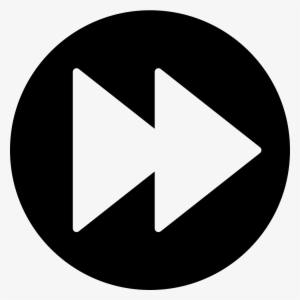 Fast Forward Button - Youtube Logo Black Circle