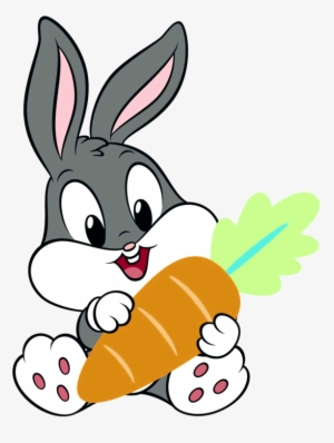 Clipart Rabbit Pair - Baby Looney Tunes Bugs Bunny