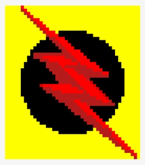 Reverse Flash Logo - Beats Pixel Art