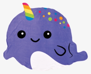 Picture Of Narwhal Oversized Towel - Narwhal