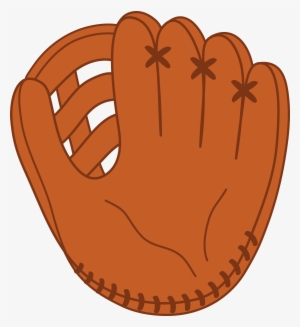 Leather Baseball Mitt - Baseball Glove Clipart Png