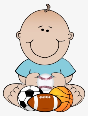 Png Transparent Download Sports Clip Art At Clker Com - Gambar Kartun Bayi Laki Laki