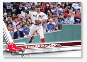 Xander Bogaerts 2017 Topps Baseball Series 1 Veterans - Xander Bogaerts 2016 Action Photo Print