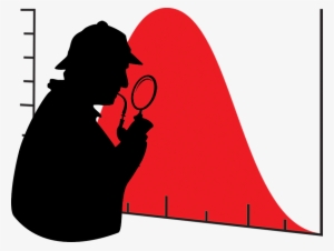 Sherlock Holmes And The Bell Curve - Sherlock Holmes Dr Watson Silhouette