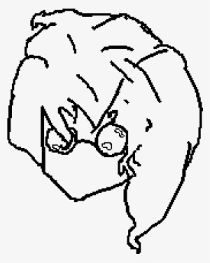 Girl Drawing - Drawing