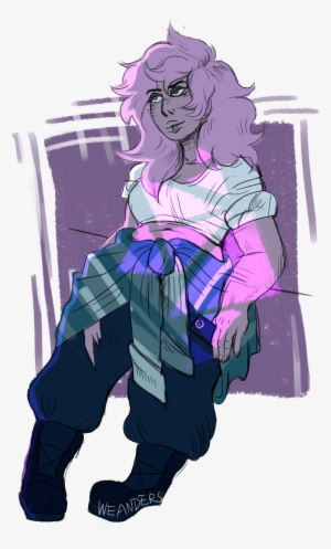 Rebel Girl Pic Drawing - Cartoon