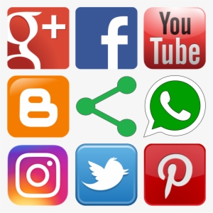 Google Comercial Redes Sociales - Social Platform Icons