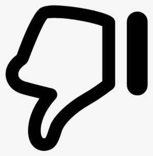 Download - Pulgar Hacia Abajo Png