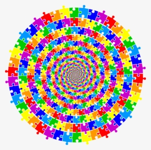 Jigsaw, Puzzle, Vortex, Whirlpool, Abstract, Art - Jigsaw Puzzle