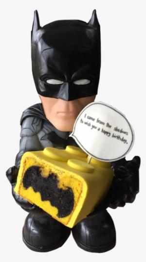 Lego Cake With Batman Shape On The Inside Cake Made - Batman