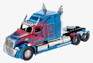 Optimus Prime Western Star 5700 Truck - Metal Earth Optimus Prime Truck