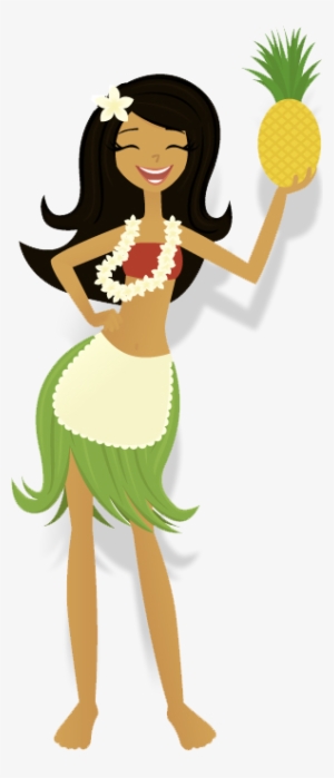 Homemade Jams Of Hawaii - Clip Art Hula Dancer