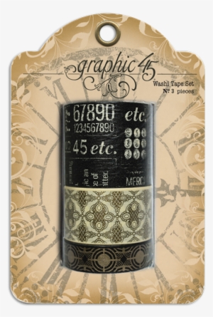 Washi Tape Set - Graphic 45 Washi Tape