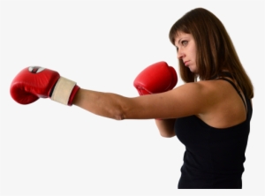 Boxer Woman Png Transparent Image - Boxing Png