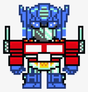 Optimus Prime - Optimus Prime Pixel Art