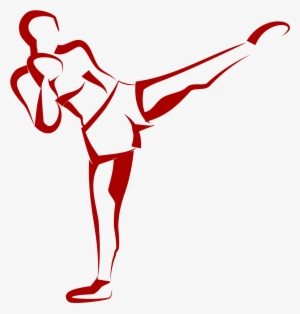 This Free Icons Png Design Of Kick Boxer