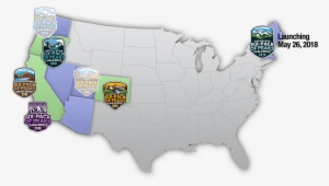 6 Peak Challenge Map California