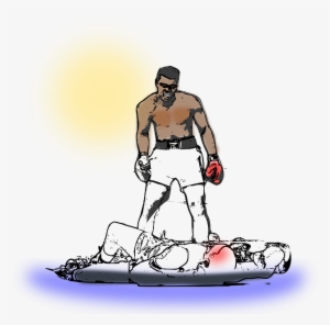 Boxer, Man, Knockout, Ko, Boxing, Winner, Looser - Mama Said Knock You Out Shower Curtain